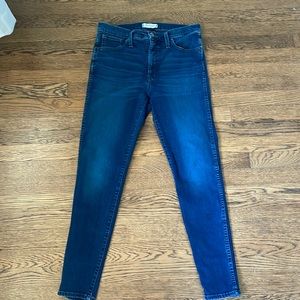 Madewell 10 “ high-rise skinny jeans